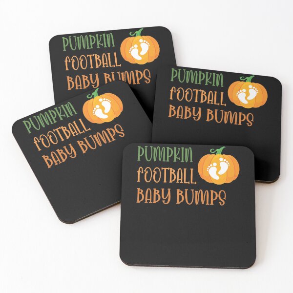 Item preview, Pumpkin Football Baby Bumps / Football Pregnancy Announcement / Cute Halloween Pumpkin Gift New For Mom designed and sold by Run to Creations.