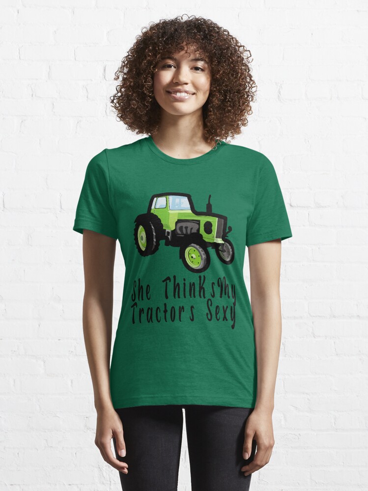 She Thinks My Tractors Sexy Tractor Svg Tractor Cut File Farmer Svg Silhouette Cameo 5767