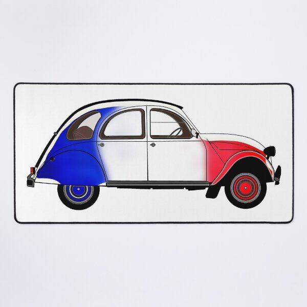 Item preview, 2CV with French Flag Colors designed and sold by Buckwhite.
