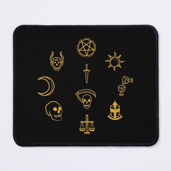 Item preview, Occult Pattern Gold designed and sold by Gumless.