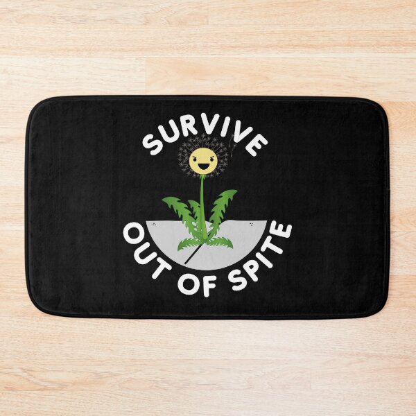 Item preview, Survive Out Of Spite Funny Dandelion designed and sold by S-JDesigns.