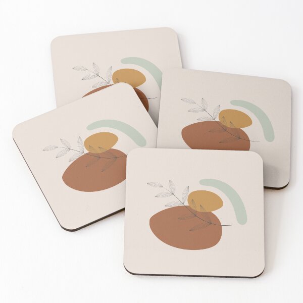Item preview, BOHO Abstract Shapes and Plants designed and sold by MichaelCatelli.