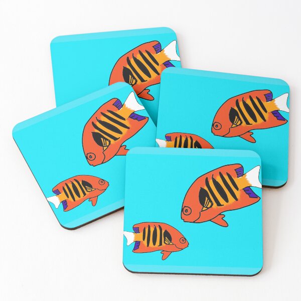 Item preview, Flame Angelfish designed and sold by Kim H Ritter.