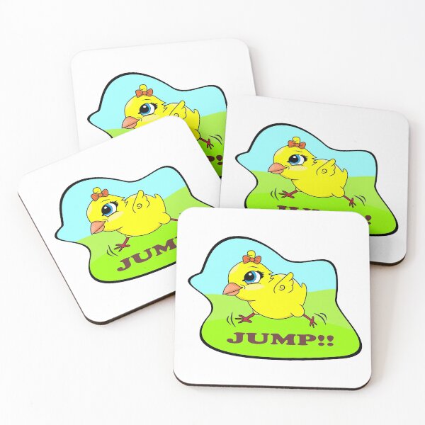 Item preview, Jumping chicken designed and sold by waldemar777.