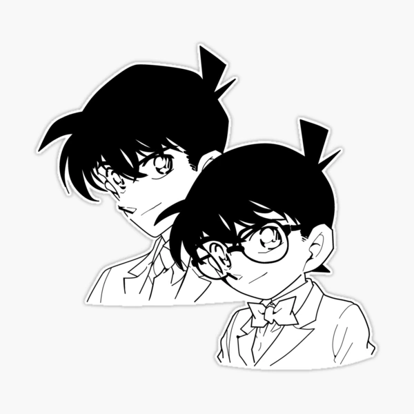 Detective Conan Edit - Conan and Shinichi Sketch!