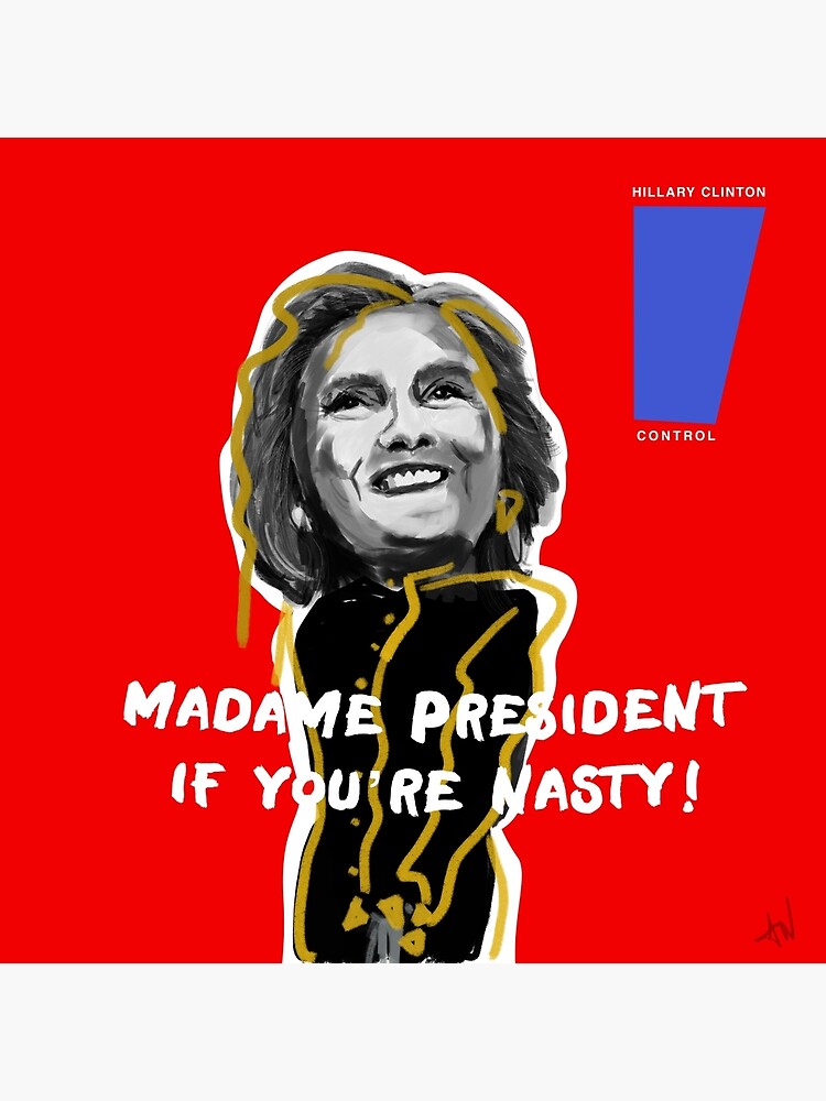 Thumbnail 7 of 7, Framed Art Print, MADAME PRESIDENT IF YOU'RE NASTY! designed and sold by missamberw.