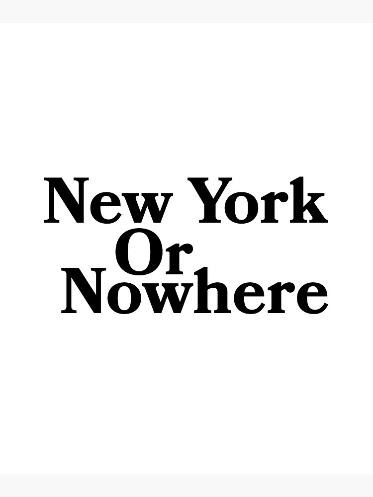 New York or Nowhere by michaelroman