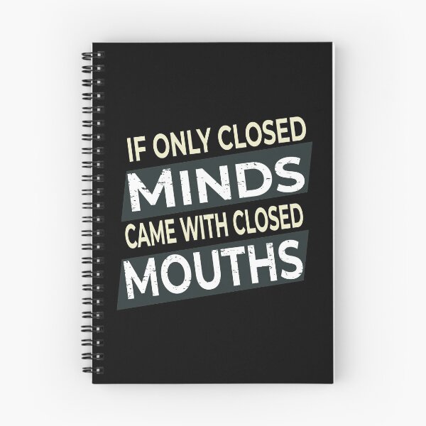 Item preview, If only closed minds came with closed mouths vintage  designed and sold by HStudioPrints.