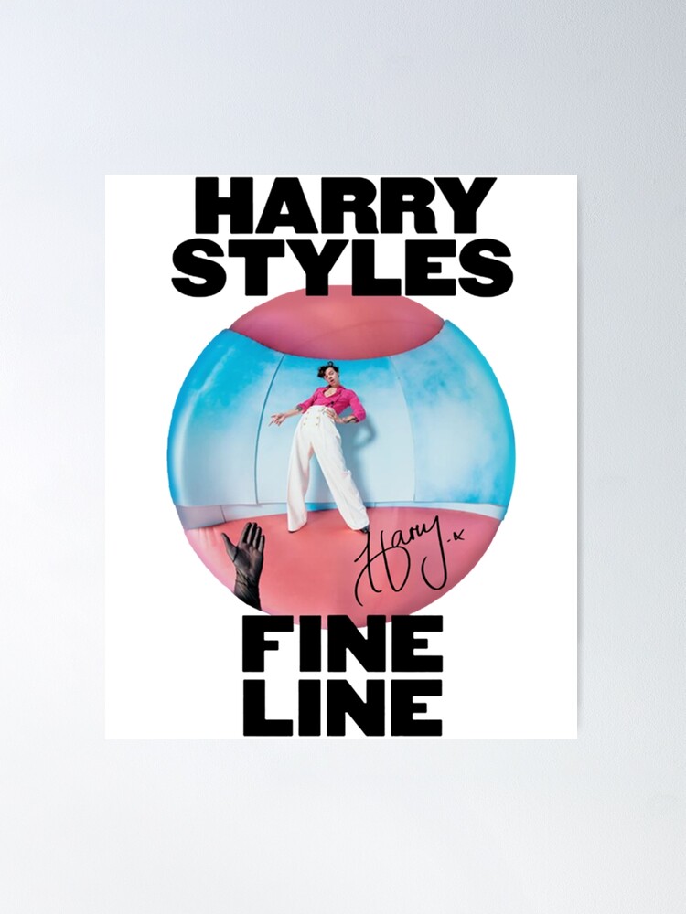 Fine Line Black & White Poster Limited Ed.