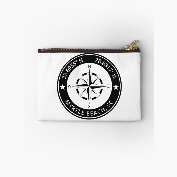 Item preview, Myrtle Beach, South Carolina Geographical Coordinates designed and sold by TeeOhGraphics.