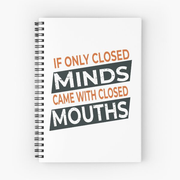 Item preview, If only closed minds came with closed mouths Vintage  designed and sold by HStudioPrints.