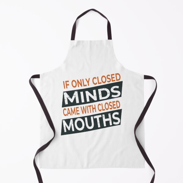 Item preview, If only closed minds came with closed mouths Vintage  designed and sold by HStudioPrints.