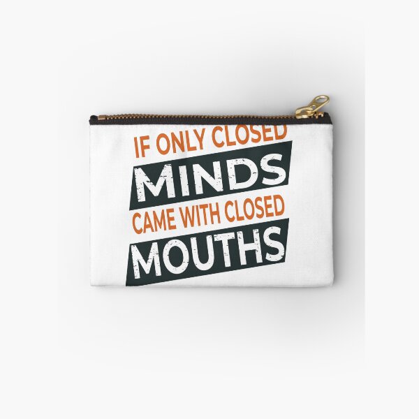 Item preview, If only closed minds came with closed mouths Vintage  designed and sold by HStudioPrints.