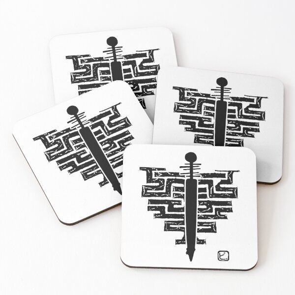 Item preview, Distressed Amip Design with Tonkori Silhouette  designed and sold by BReinbold.