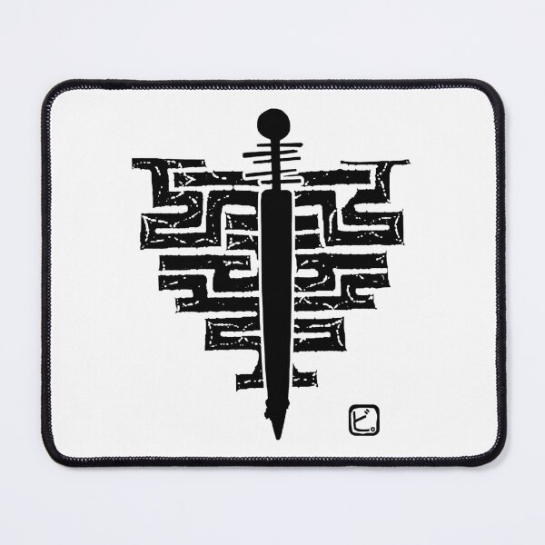 Item preview, Distressed Amip Design with Tonkori Silhouette  designed and sold by BReinbold.