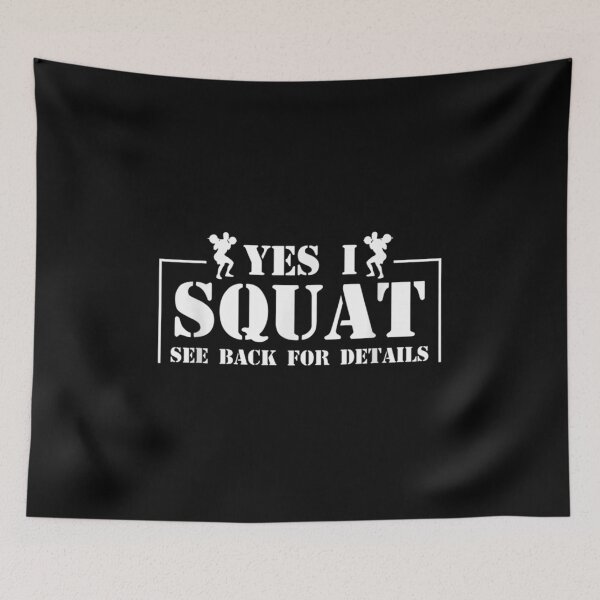 Item preview,  Squat Weightlifting Weightlifter Fitness Weights designed and sold by donnagia.