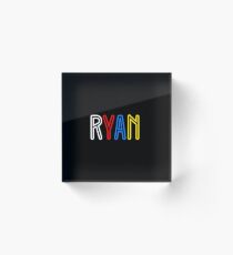 Ryan - Your Personalised Products Acrylic Block