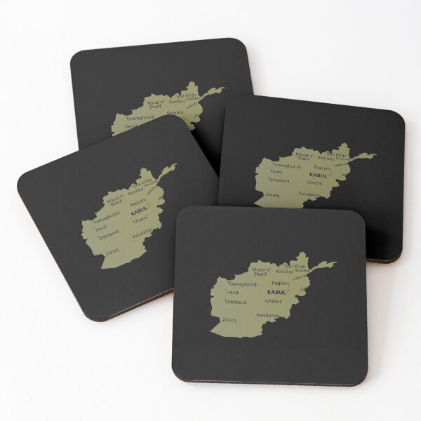 Item preview, Afghan - Afghanistan Map designed and sold by Military Insignia Products.