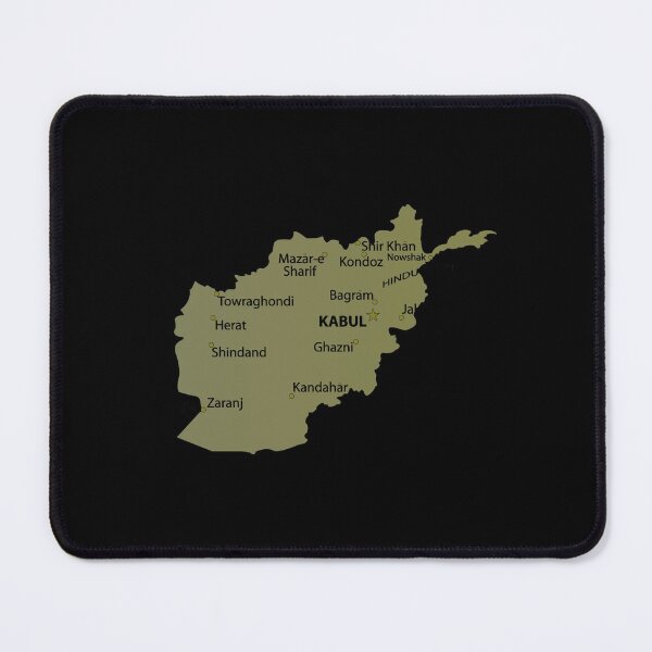 Item preview, Afghan - Afghanistan Map designed and sold by Military Insignia Products.