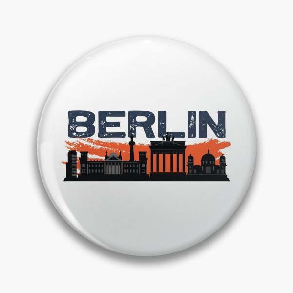 Artikelvorschau, Berlin Brandenburger Tor Deutschland Vintage entworfen und verkauft von HStudioPrints.