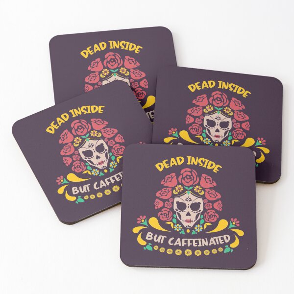 Item preview, Dead Inside But Caffeinated, Coffee love, Coffee designed and sold by graphic-genie.