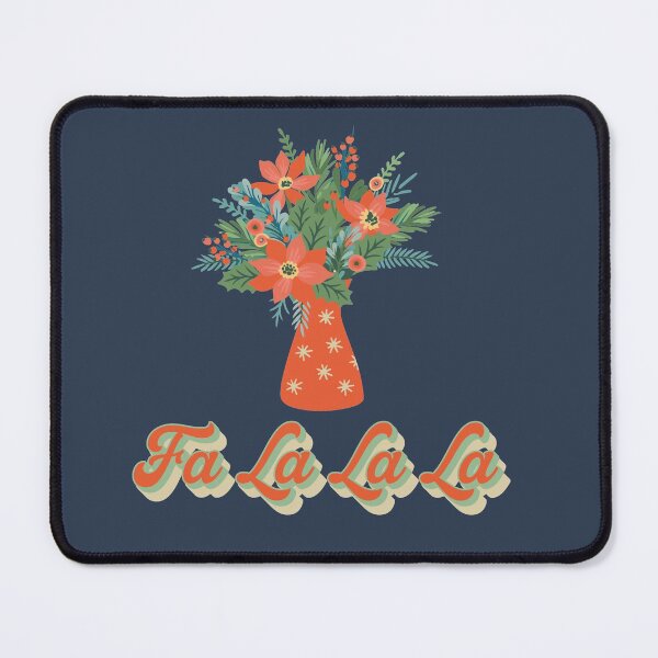 Item preview, Fa La La Holiday Florals designed and sold by SharksOnShore.