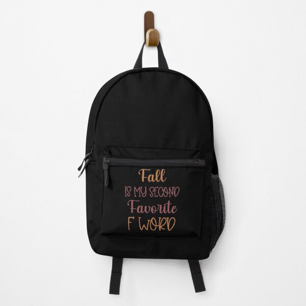 Item preview, Fall is my second Favorite F Word - Funny Fall Autumn Halloween Quote designed and sold by Run to Creations.