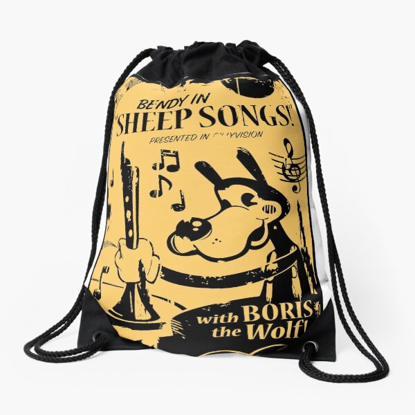 very cute cartoon that kids like Drawstring Bag