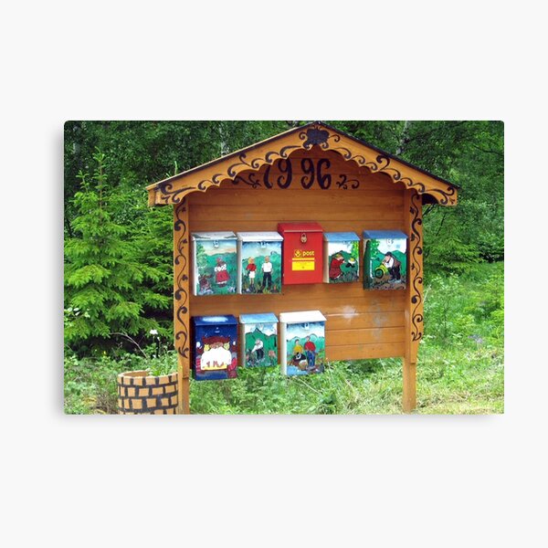 Item preview, Norwegian letterboxes designed and sold by Arie Koene.