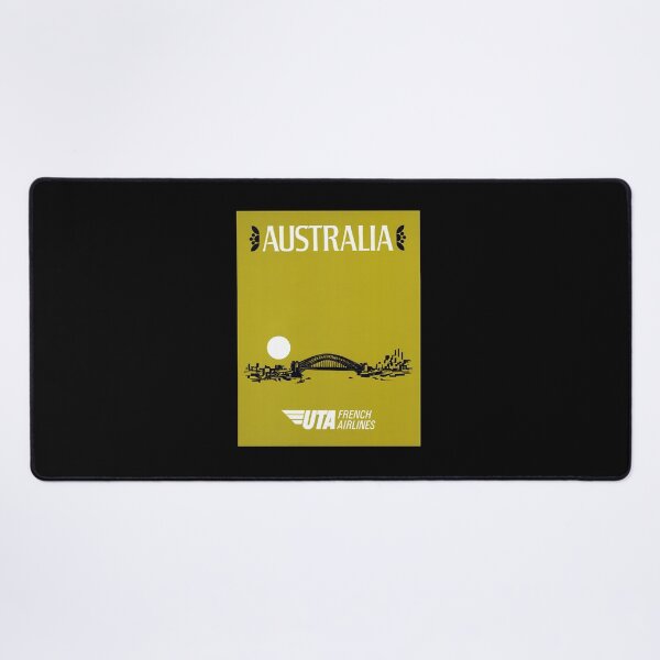 Item preview, Vintage Travel Poster UTA French Airlines Australia designed and sold by Kambryn19vdcf.