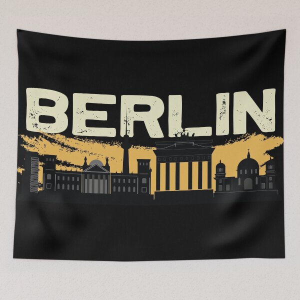 Item preview, Berlin Brandenburg Gate Germany Vintage  designed and sold by HStudioPrints.