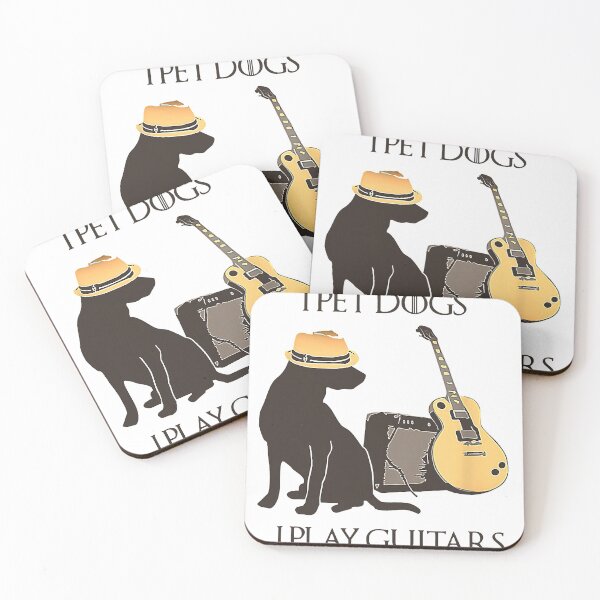 Item preview, That's What I Do I Pet Dogs I Play Guitars I Know designed and sold by MichaelAgree.