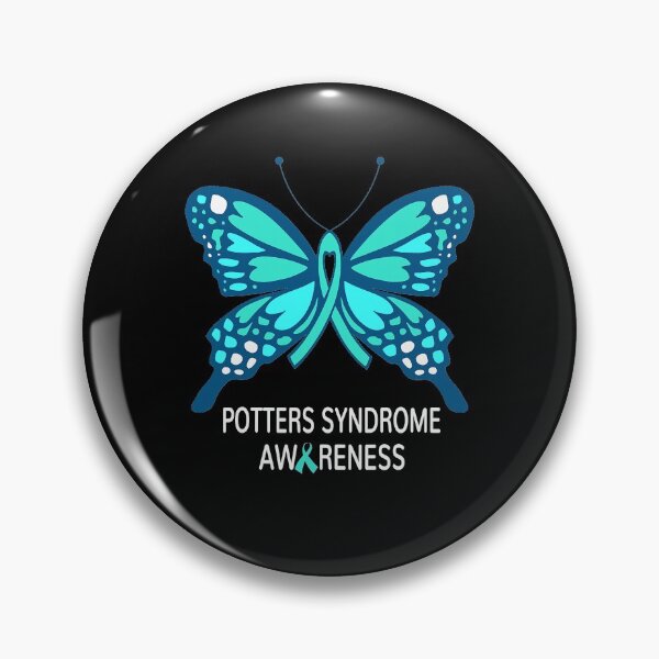 Item preview, POTTERS SYNDROME AWARENESS BUTTERFLY designed and sold by Violet768.