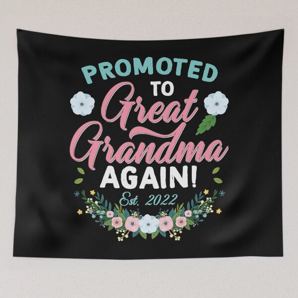 Item preview, Promoted To Great Grandma Again 2022 Great Grandma Again designed and sold by Violet768.