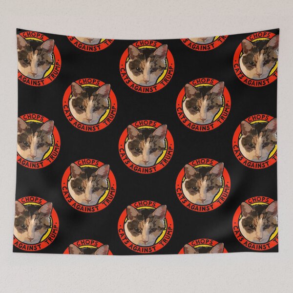 Item preview, CATS AGAINST TRUMP - CHOPS  designed and sold by jaidinfilo.