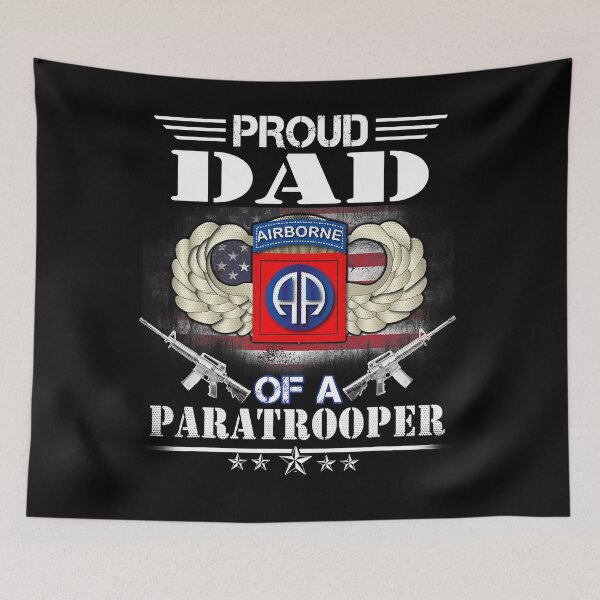 Item preview, Proud Dad Of A Army 82nd Airborne Division Paratrooper  designed and sold by Violet768.