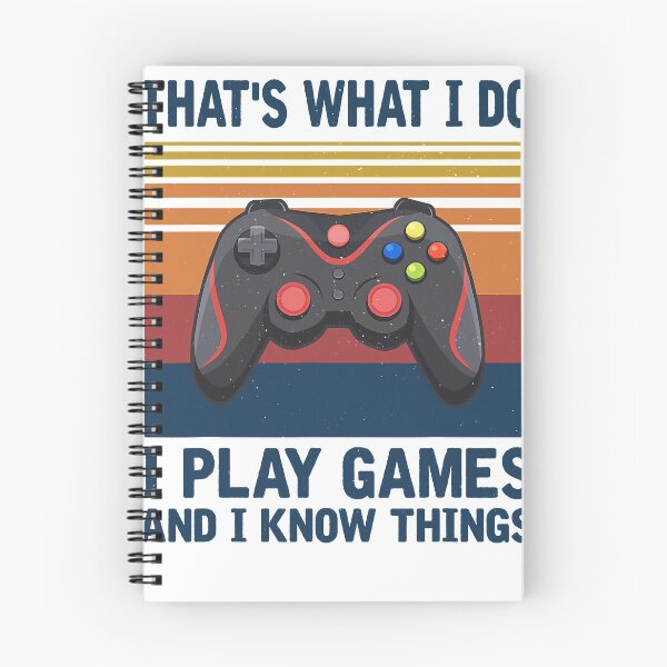Item preview, That's What I Do I Play Games and I Know Things designed and sold by MichaelAgree.