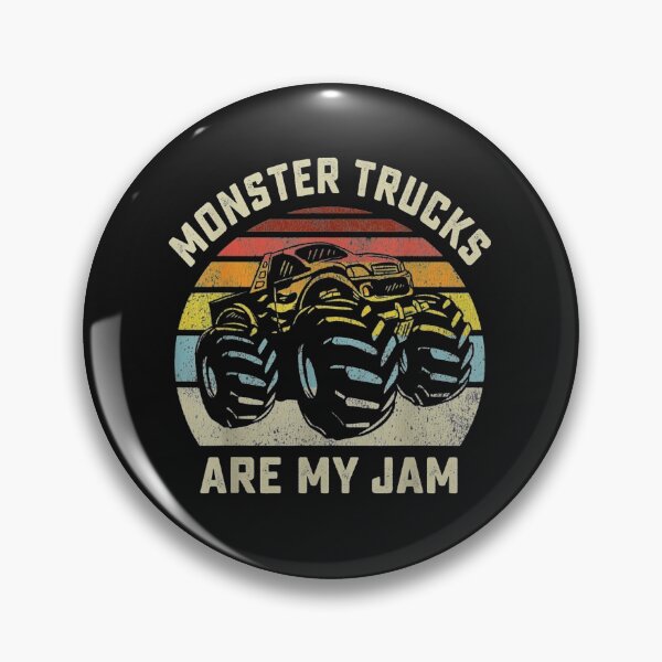 Item preview, monster trucks are my jam designed and sold by anthonybarr1205.