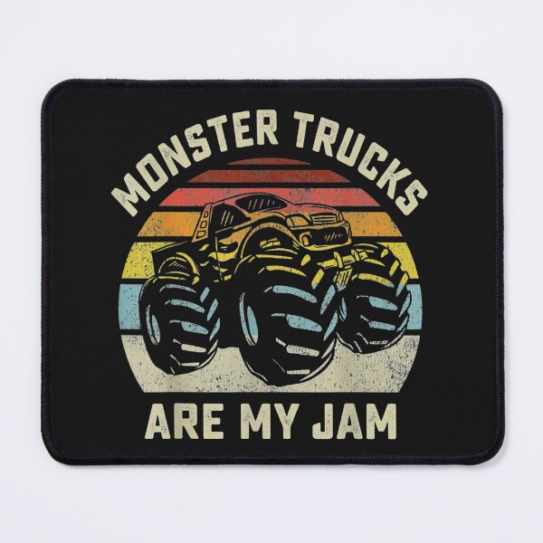 Item preview, monster trucks are my jam designed and sold by anthonybarr1205.