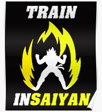 Train in saiyan Poster