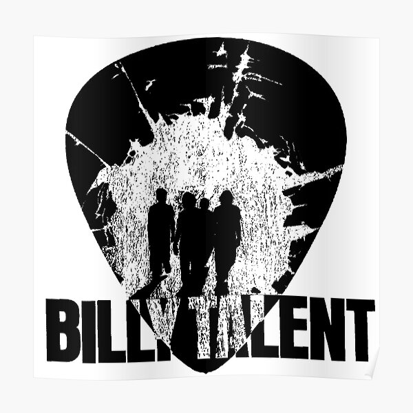 Billy Talent Pick Poster