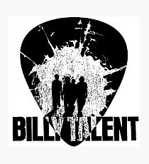Billy Talent Pick Photographic Print