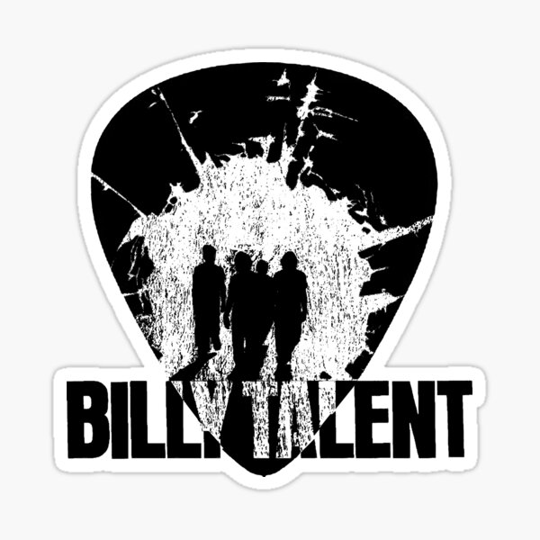 Billy Talent Pick Sticker