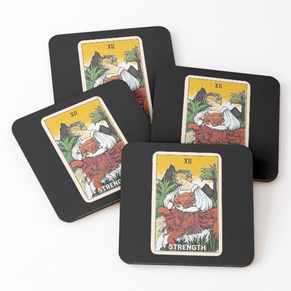 Item preview, Strength Tarot Card Strong Woman Mystical Empowered Woman  designed and sold by Violet768.
