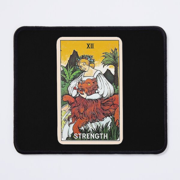 Item preview, Strength Tarot Card Strong Woman Mystical Empowered Woman  designed and sold by Violet768.