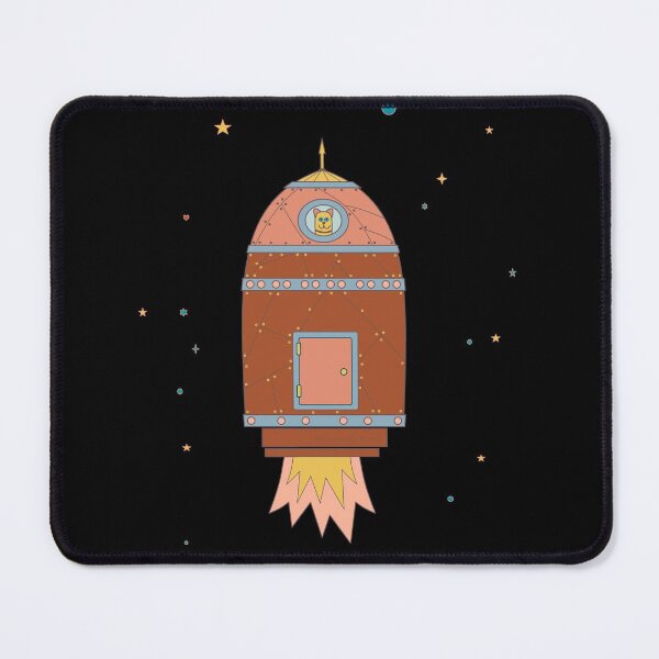 Item preview, MAJOR TOM IN ROCKETSHIP designed and sold by Jean Gregory Evans.