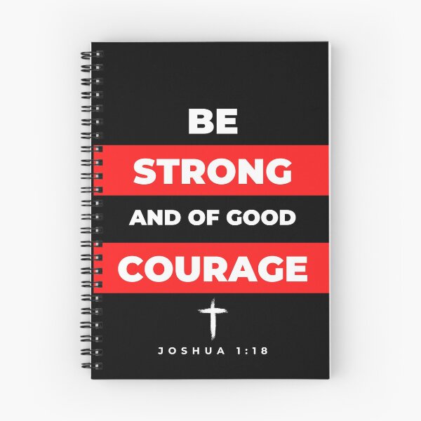 Item preview, Be Strong and of Good Courage designed and sold by SpiritLiving.