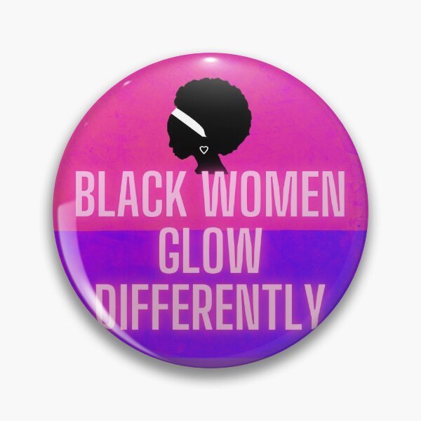 Item preview, BLACK WOMEN GLOW DIFFERENTLY designed and sold by LaBelleMaison.