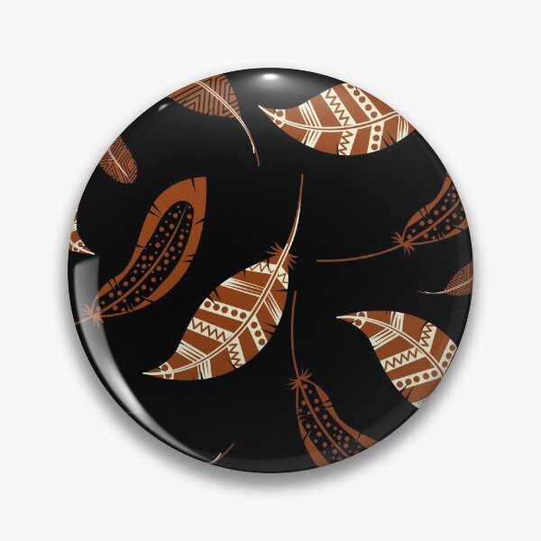Item preview, Boho Feathers in Earth Tones designed and sold by Designs24U.