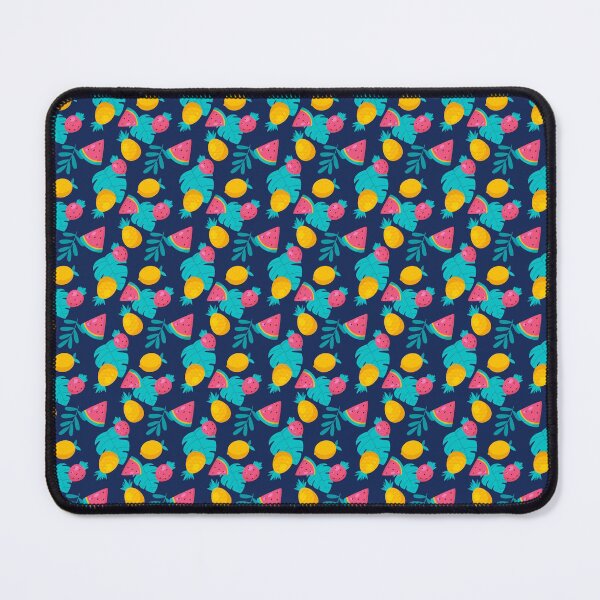 Item preview, cute watermelon, pineapple and lemon pattern designed and sold by Princessflora.